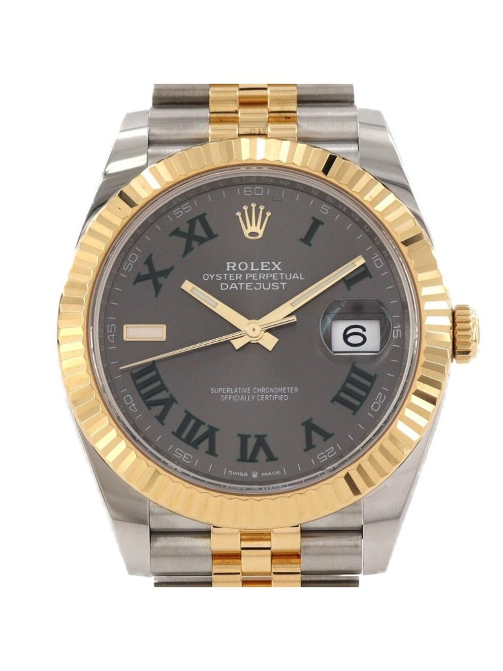 Rolex Datejust Stainless Steel Yellow Gold Automatic